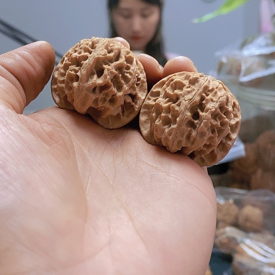 【闪购商品】把件文玩核桃38苹果
