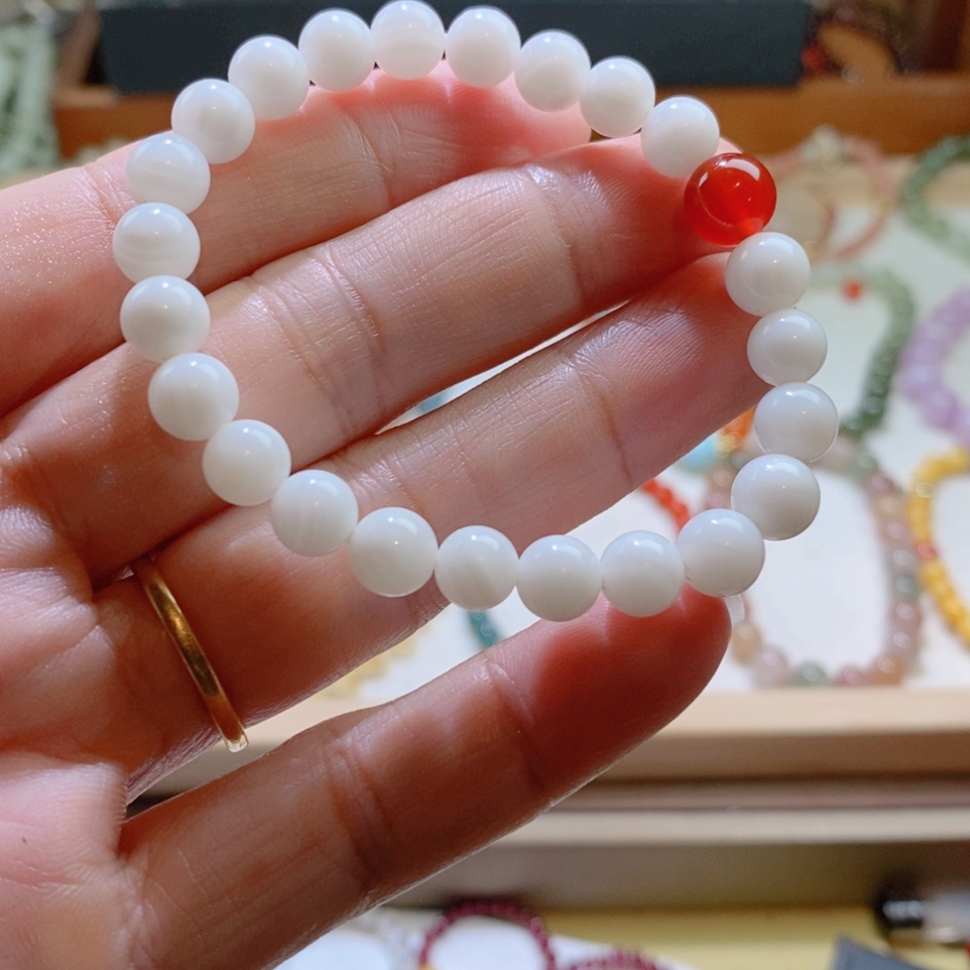 玛瑙/玉髓未镶嵌手链