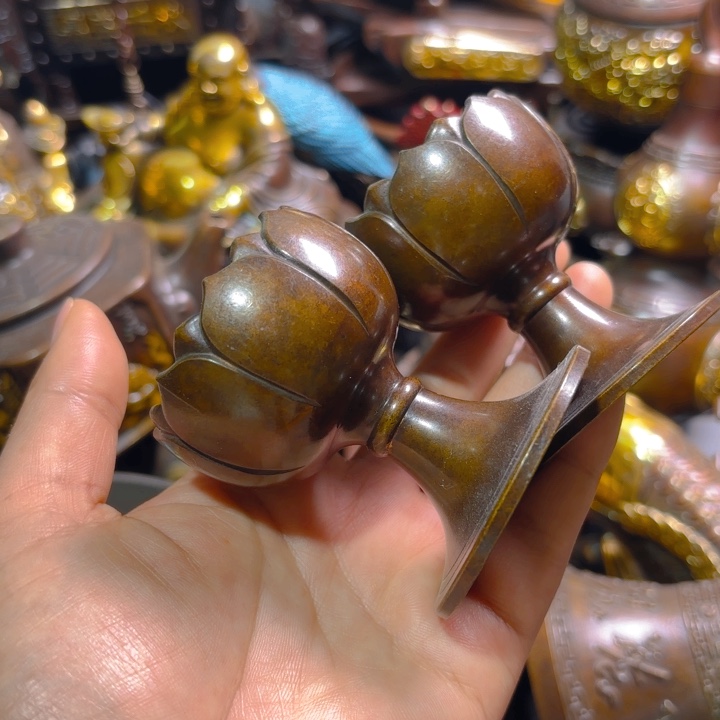 铜器摆件收收藏藏