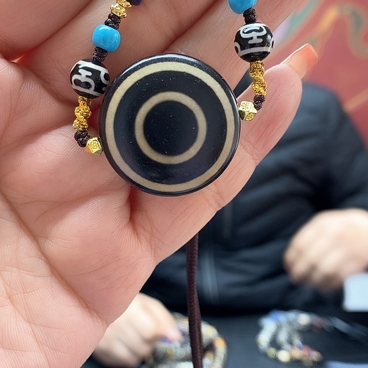 玛瑙/玉髓颈饰合金