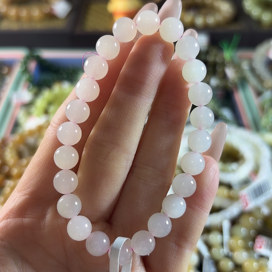 和田玉未镶嵌手链355