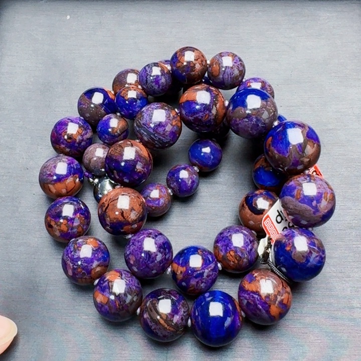 未镶嵌苏纪石（舒俱来）颈饰醉**花项链