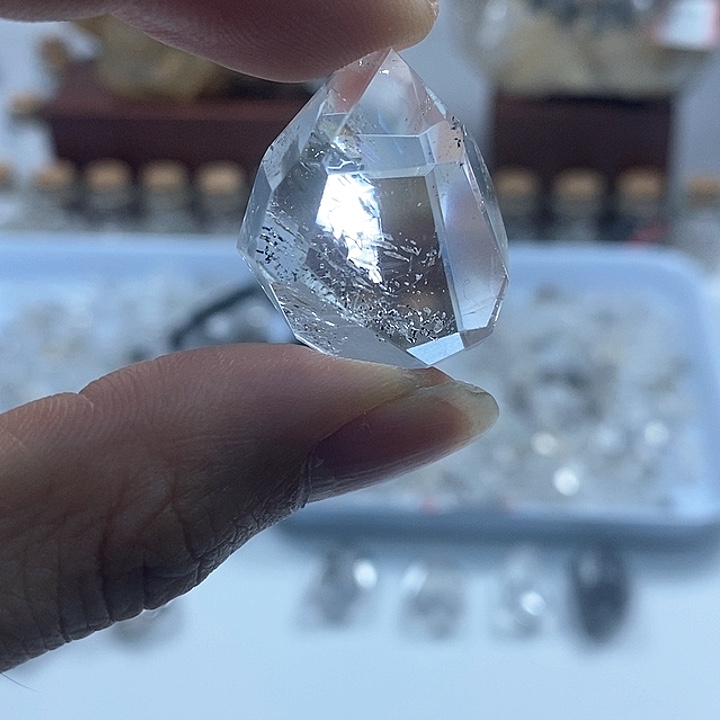 水晶颈饰未镶嵌闪片闪灵钻