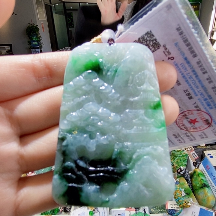 颈饰未镶嵌翡翠翡翠