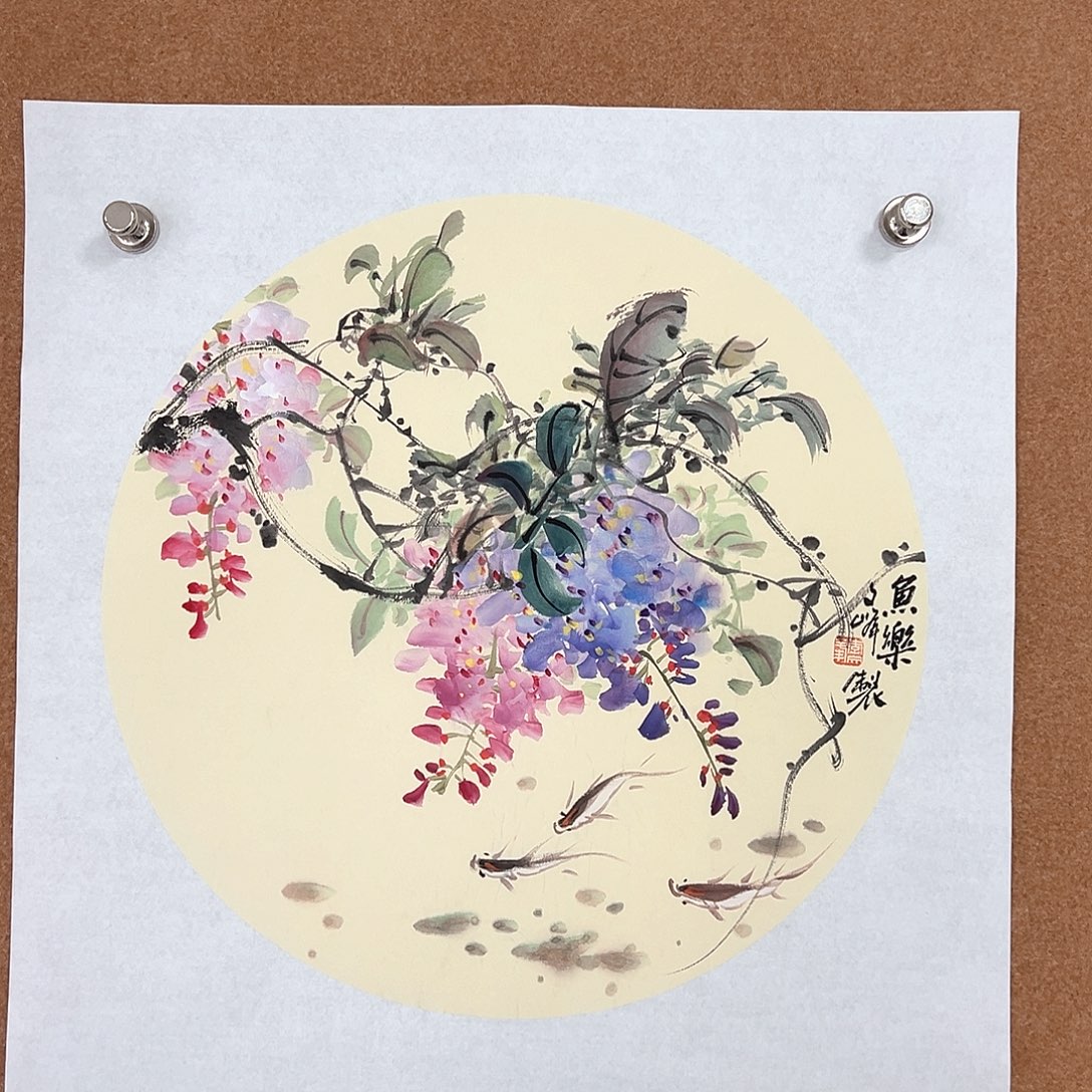 国画李文峰的画作