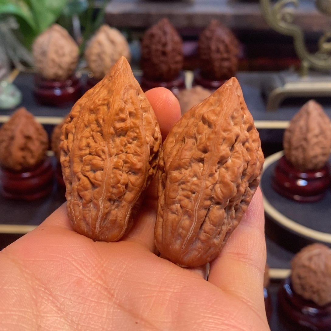 文玩核桃吊坠螺旋枪