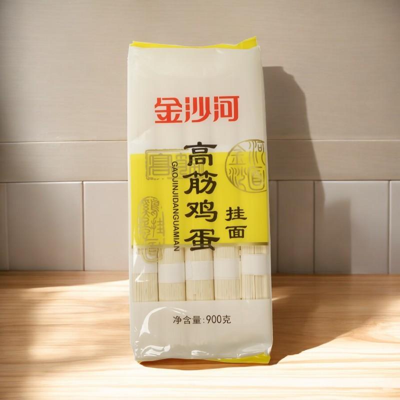 金沙河高筋鸡蛋挂面900g