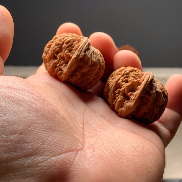 文玩核桃吊坠老款密纹文玩核桃