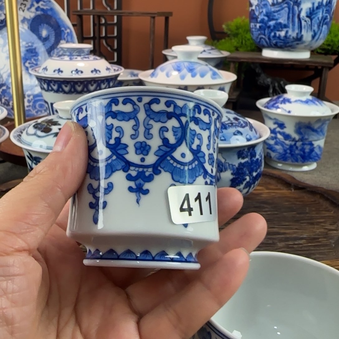 景德镇陶瓷手绘茶器411