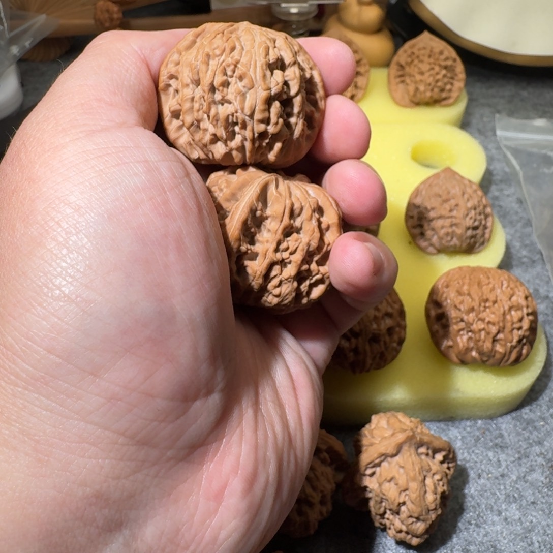 天***天吊坠文玩核桃42磨盘