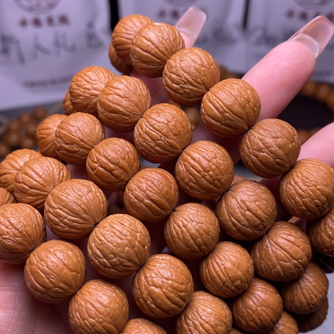 文玩核桃手串凤羽