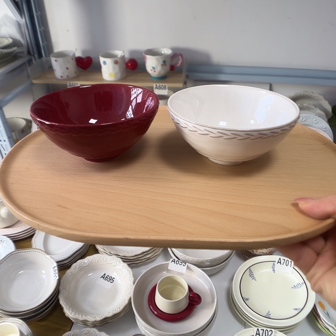 瓷片瑕疵特价陶瓷米饭碗