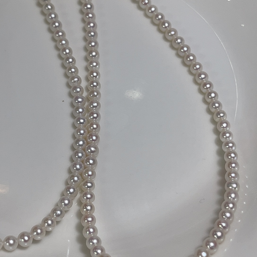 淡水珍珠颈饰银S925镶嵌