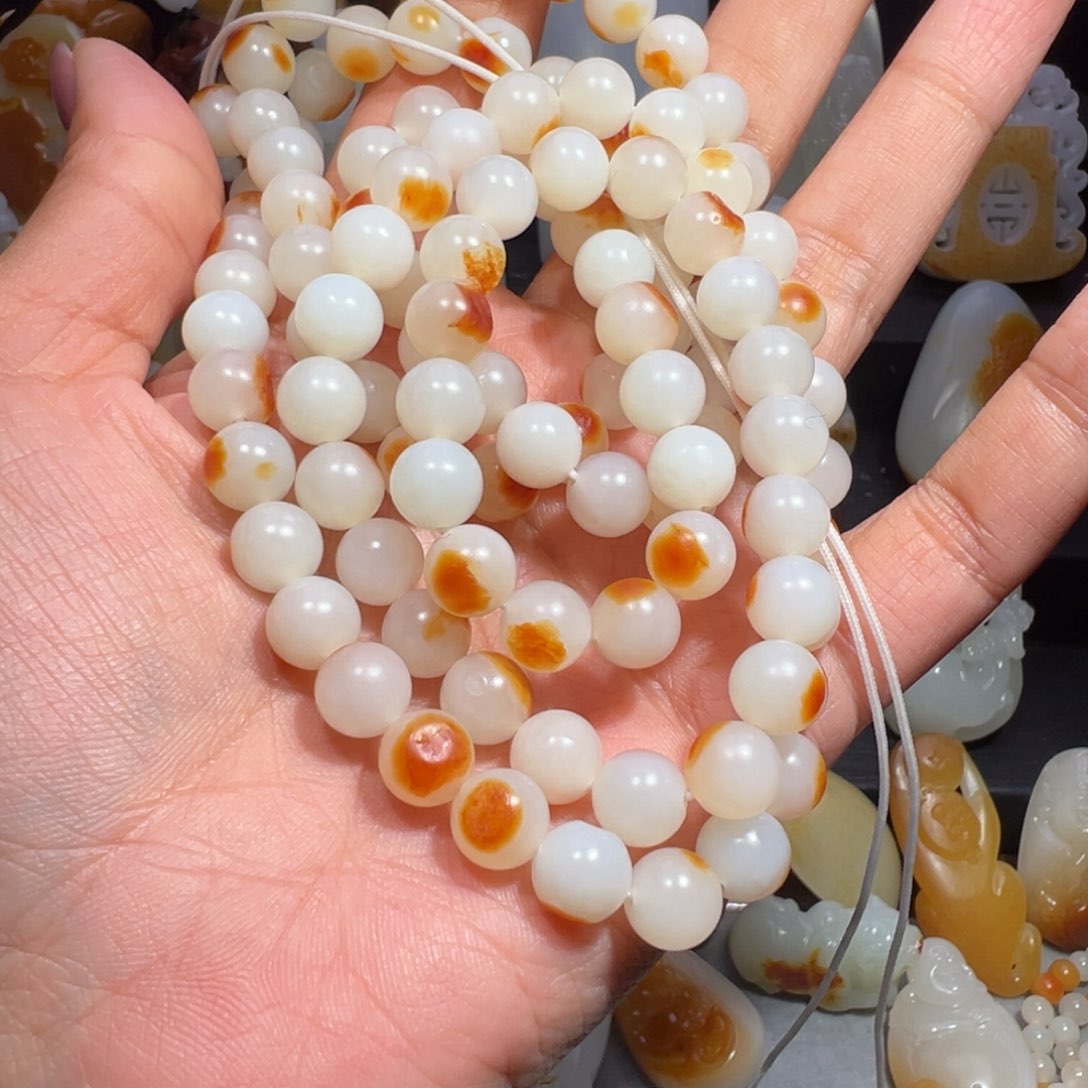 和田玉颈饰未镶嵌秋*