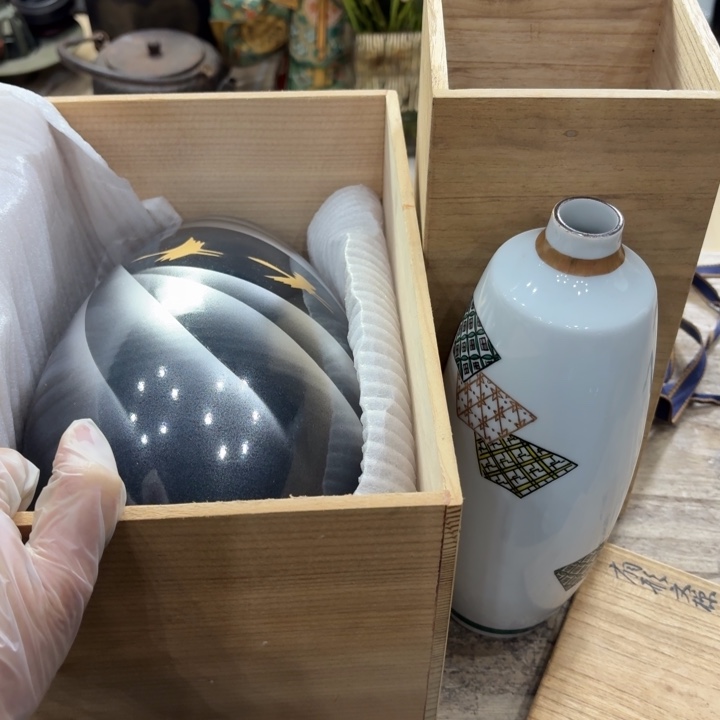 摩***0陶瓷古美术置物摆件