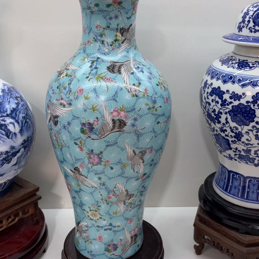 摆件景德镇陶瓷现代工艺品摆件