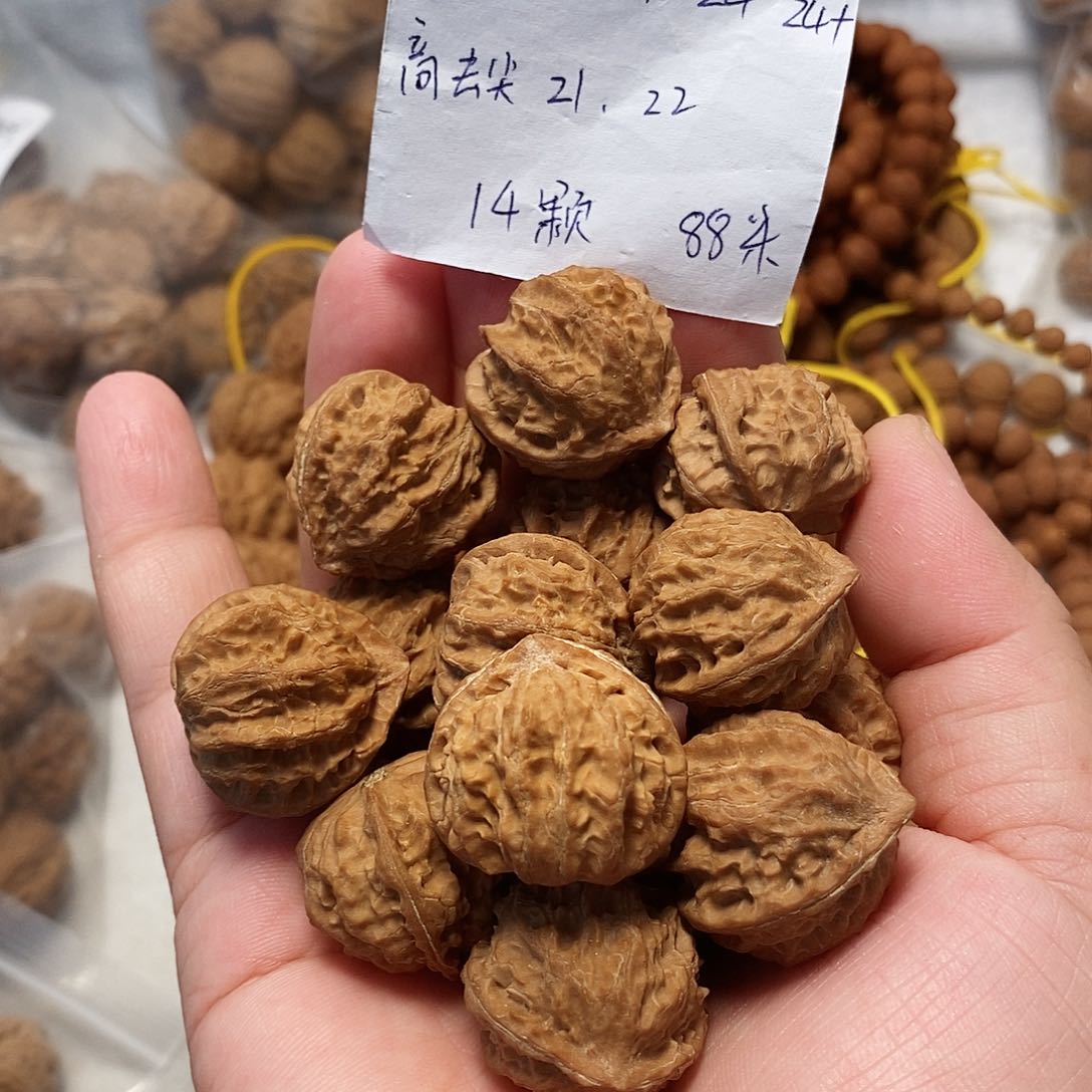 核桃手串/手链平底八棱龙脊手训