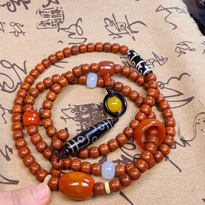 星月菩提吊坠飞脖挂