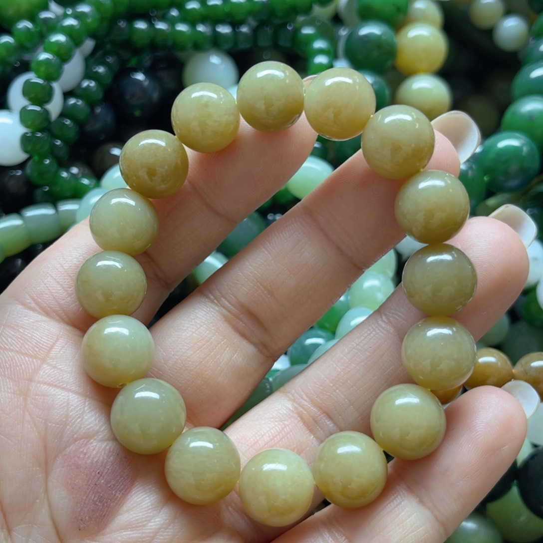 和田玉手链未镶嵌