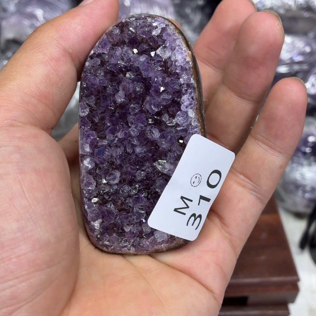 紫晶摆件未镶嵌水晶
