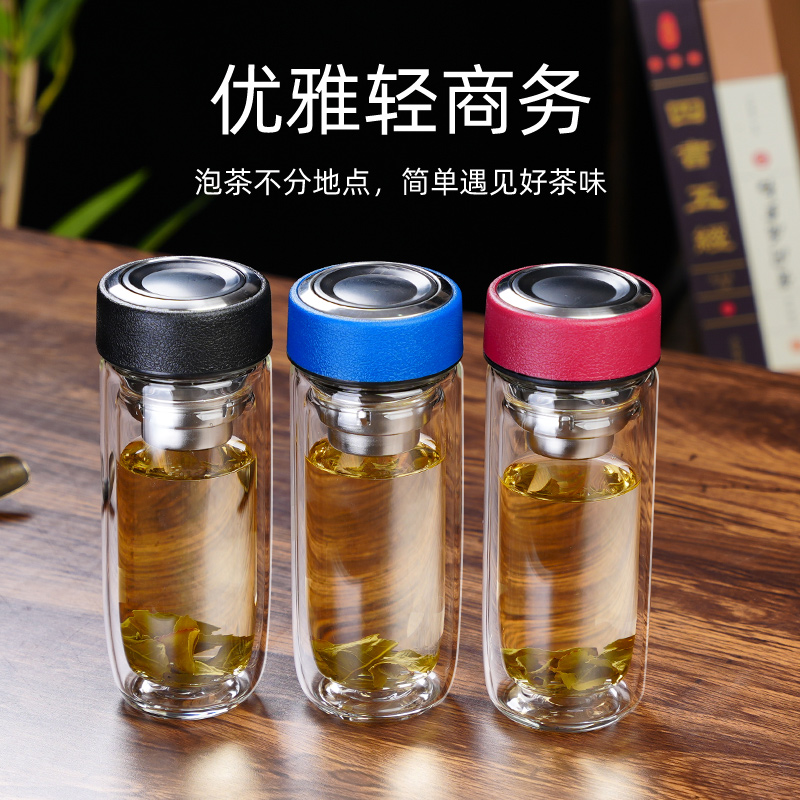 大容量防烫车载鹅蛋杯隔热双层加厚透明