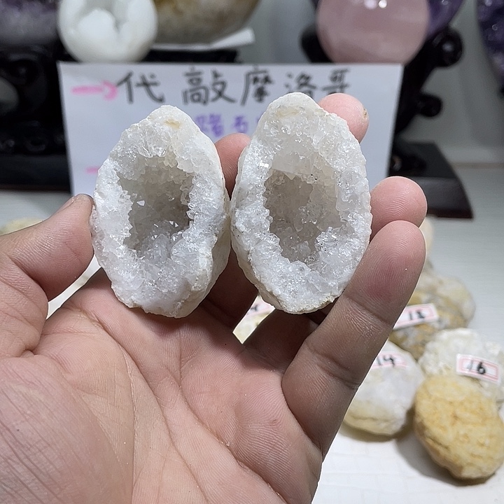 水晶未镶嵌珠宝半成品