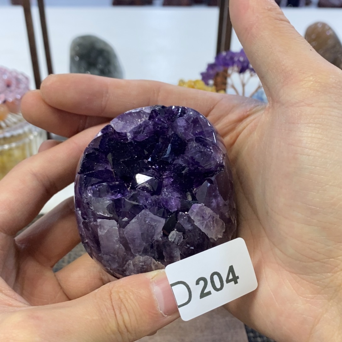 紫晶摆件摆件未镶嵌