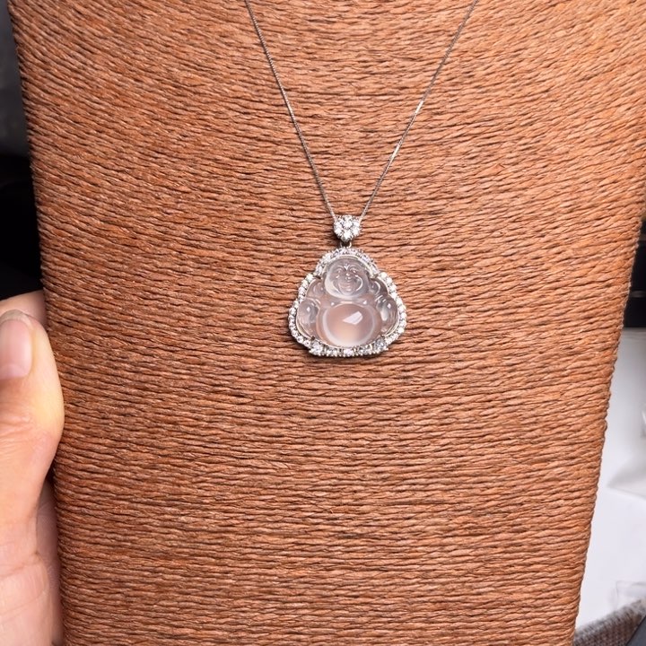 玛瑙/玉髓颈饰银S925镶嵌