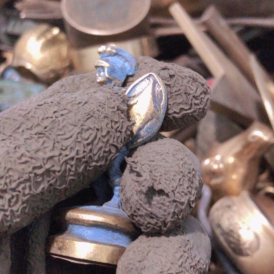 大***虎闪电购铜摆件工艺品