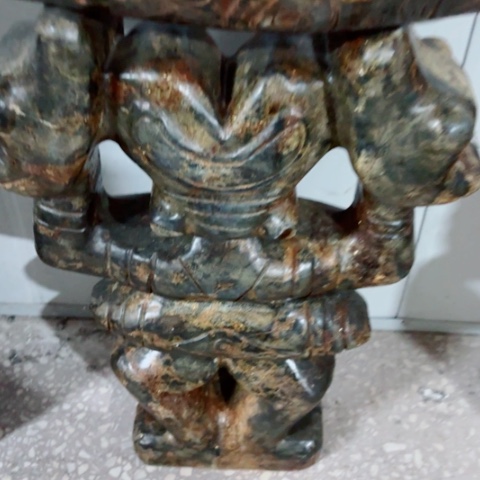 紫金钵盂菩提把件