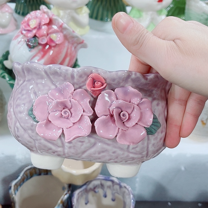 多肉花盆满10元包邮