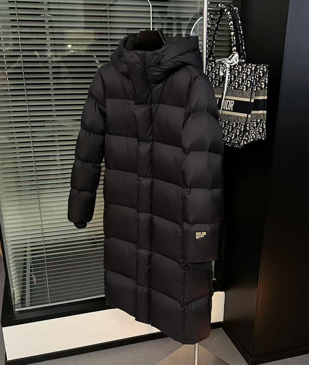 【LiLi定制】新款情侣装90白鹅绒羽绒服中长款女23S11905/GD9905