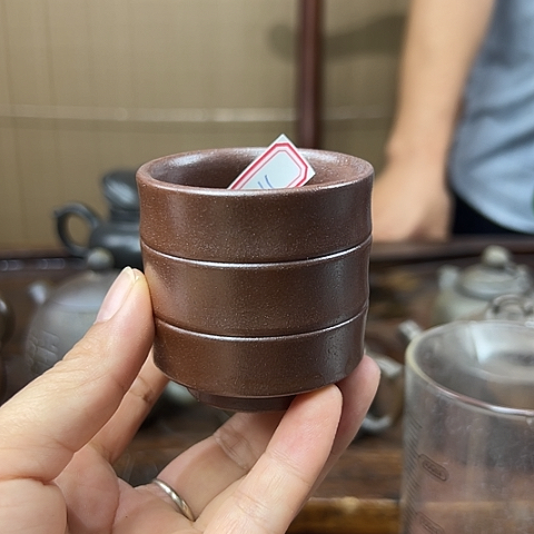 戬谷龙窑柴烧茶杯11