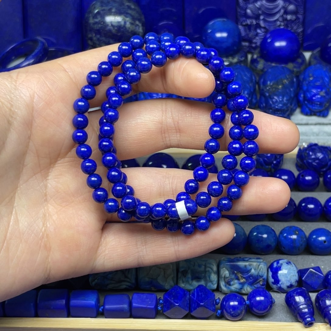 青金石多圈5+未镶嵌