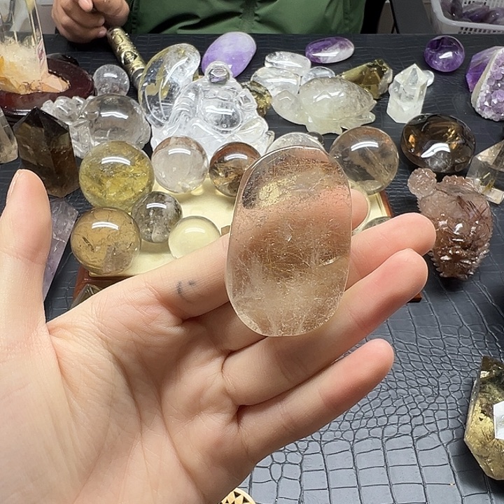 水晶珠宝半成品未镶嵌158