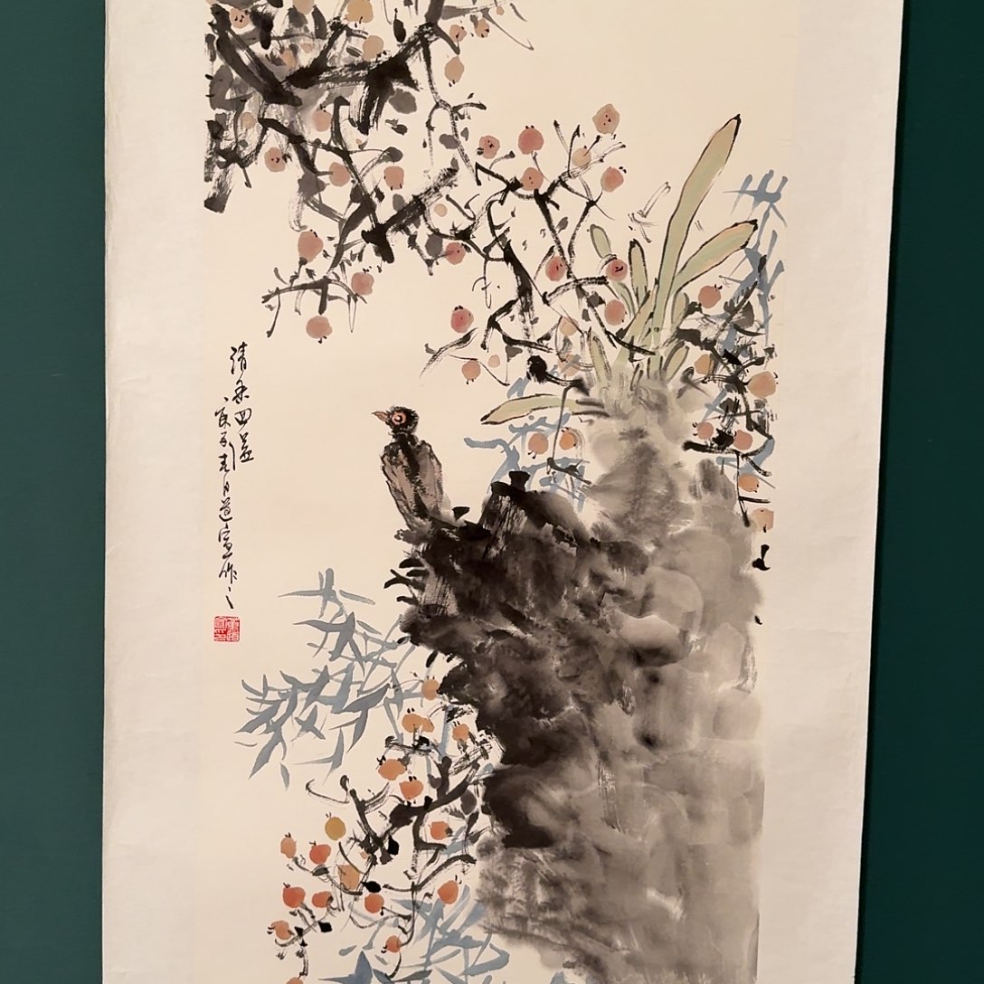 国画董老师的作品