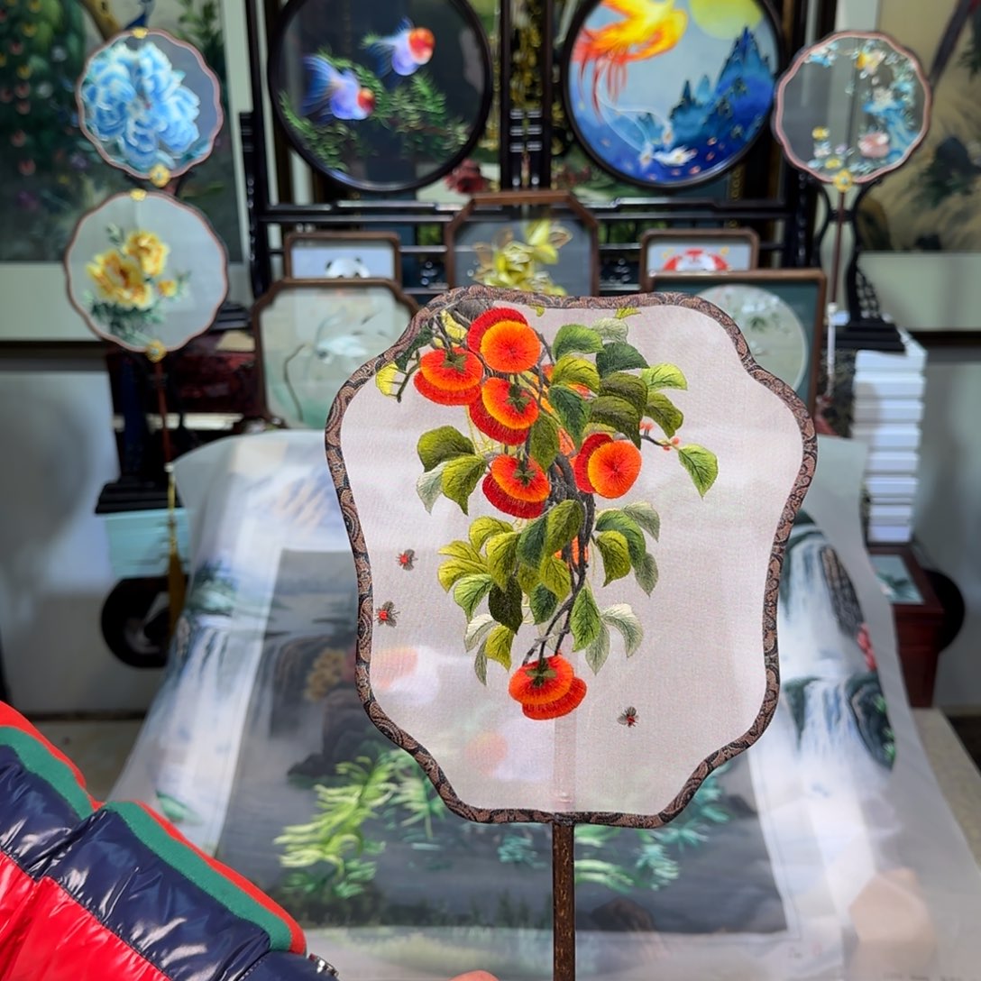 刺绣刺绣工艺精湛