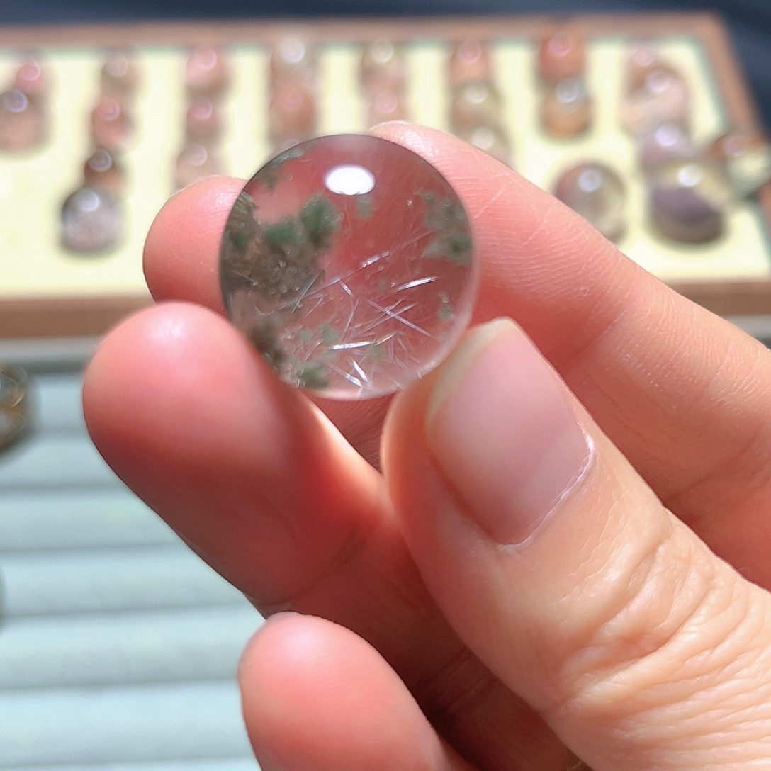 *****水晶珠宝半成品未镶嵌天然水晶