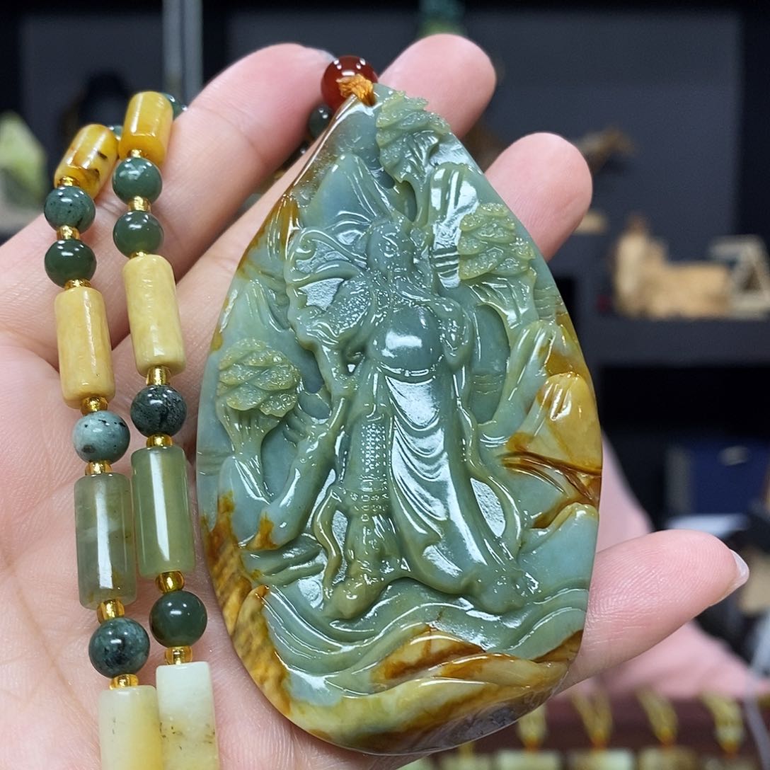 岫玉挂件吊坠未镶嵌