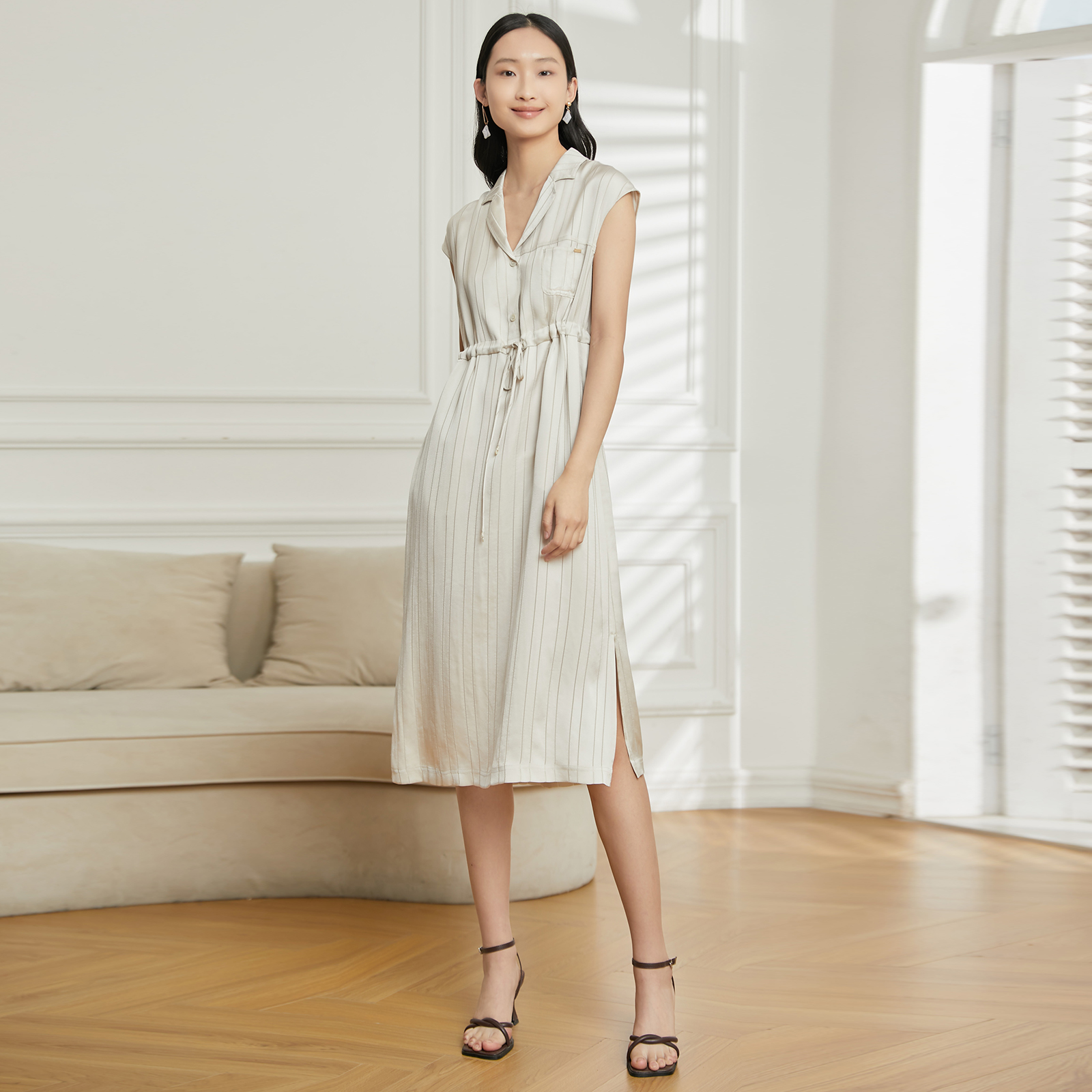 【粉丝专享】其用/薄荷清香连衣裙 8AM35091