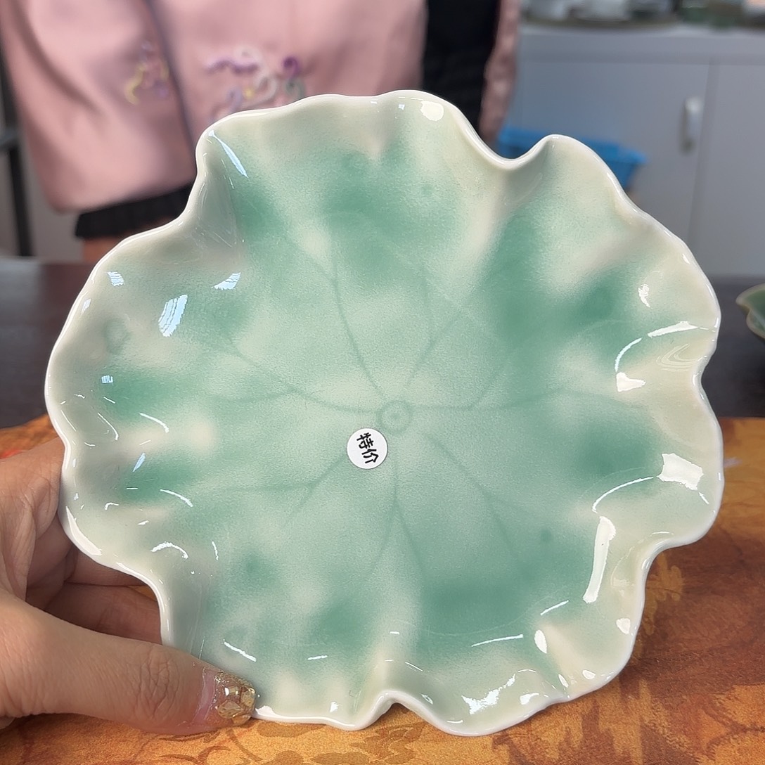 龙泉云间青瓷小米茶器