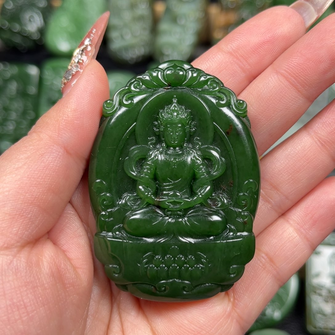 和田玉挂件未镶嵌