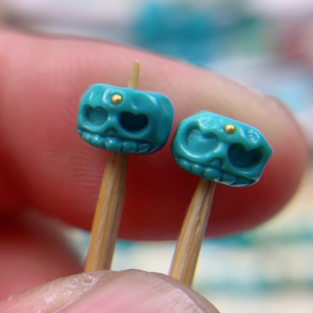 绿松石未镶嵌配饰