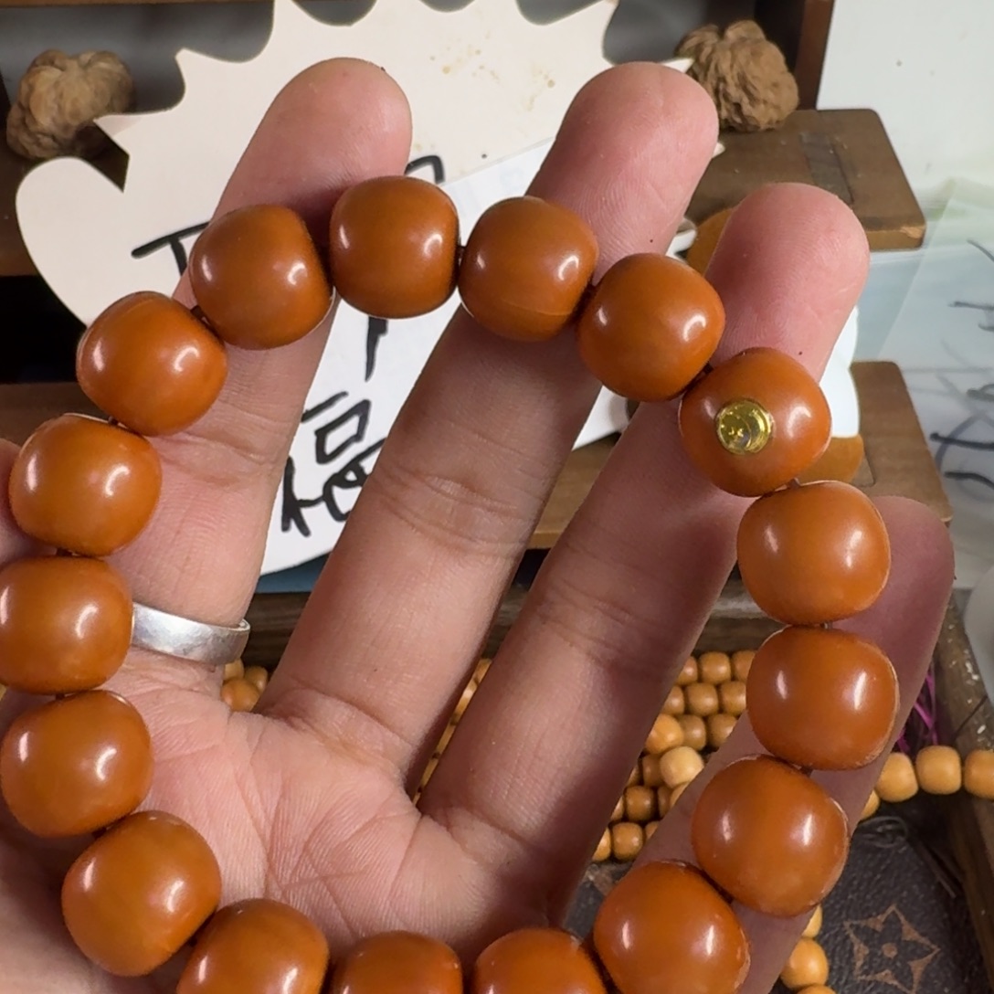 猴头核桃手串镶标龙岩全品14.3mm