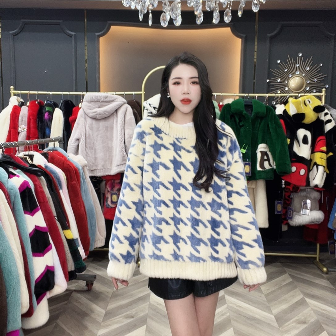 冬季新款时尚水貂