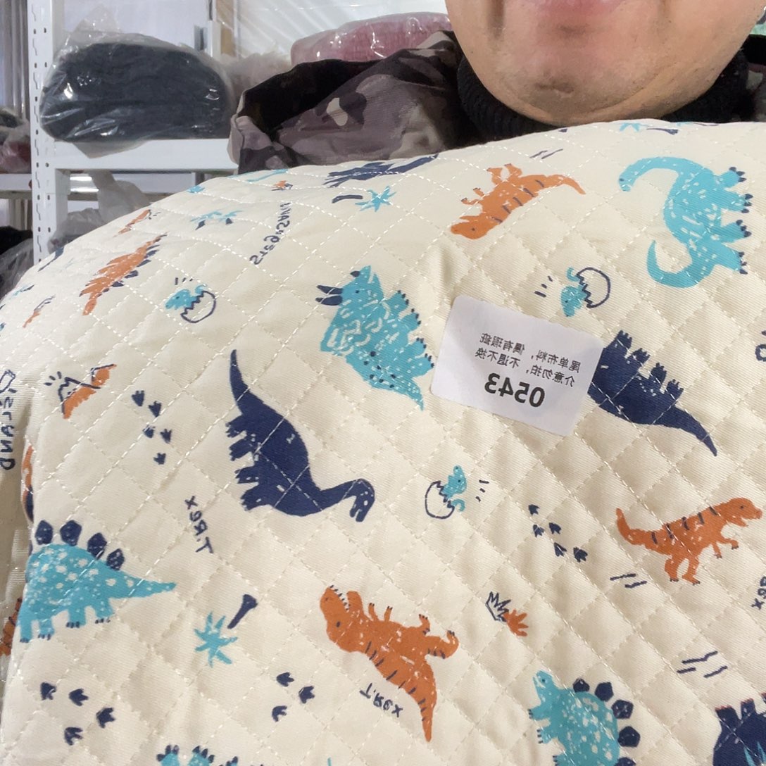 宽1.5米双面混纺梭织绗棉2米价543