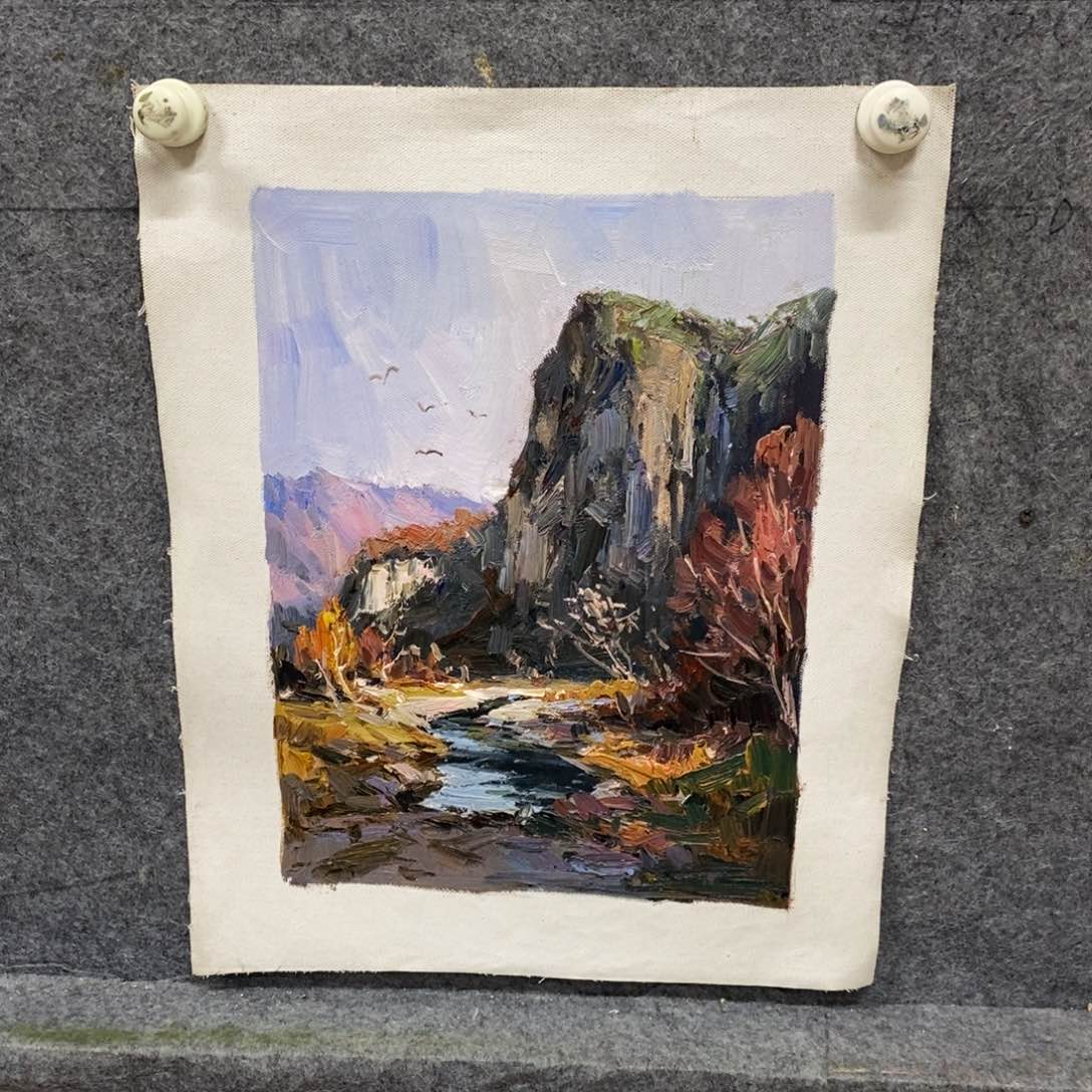 油画风景油画作品