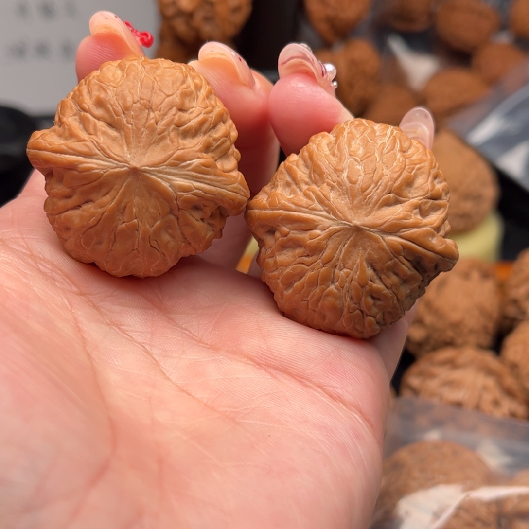 核桃把件铁锤38全