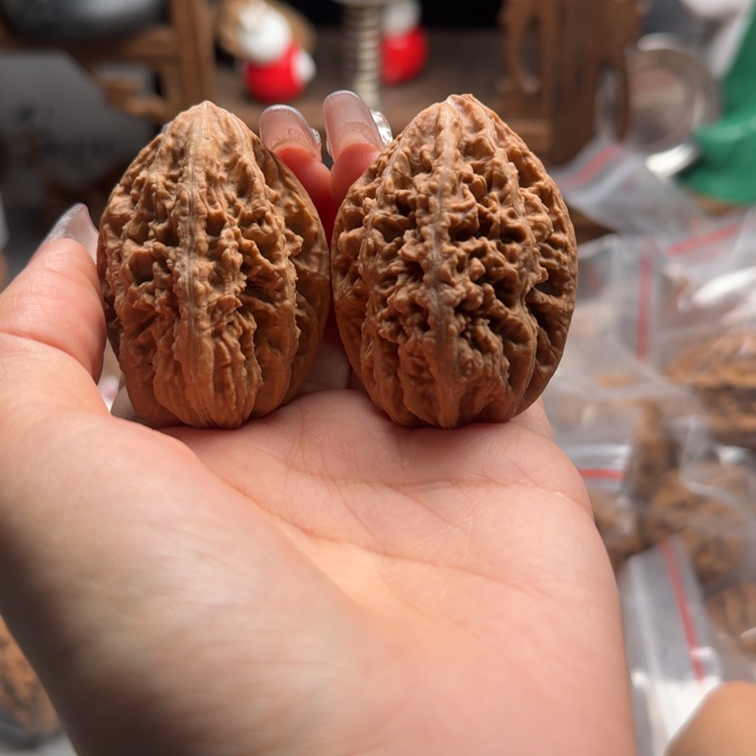 文玩核桃把件关东木子楸百核43