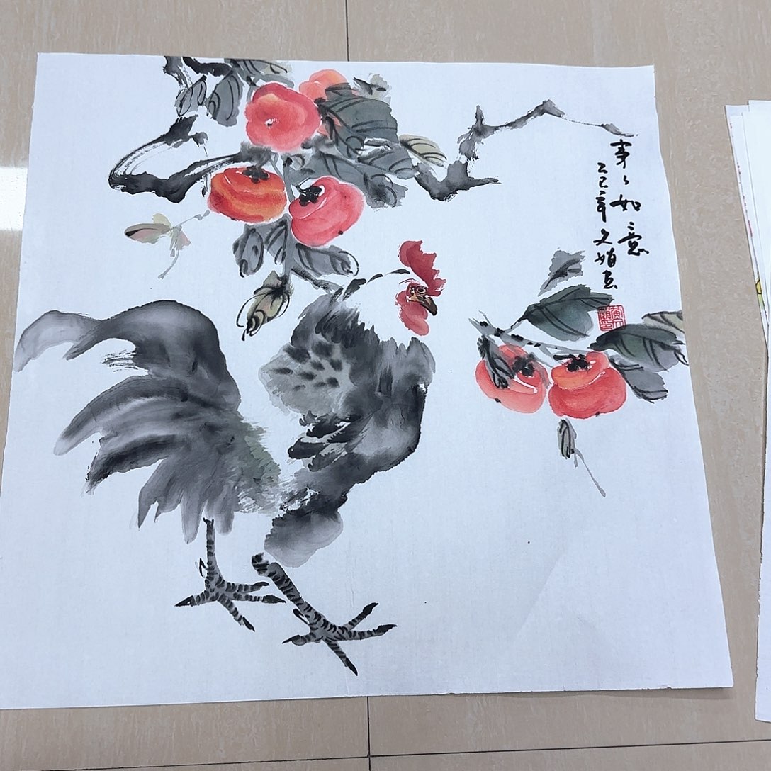 国画国画作品集一个